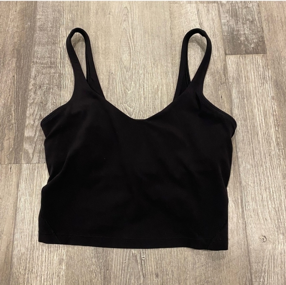 Lululemon Align Tank Top Light Support in Black Size 6 pre-loved